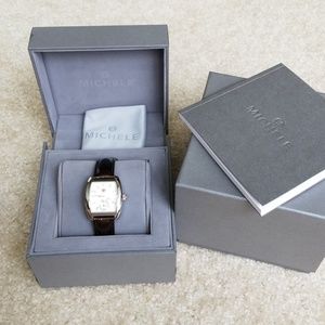 Michele Urban mini diamond watch